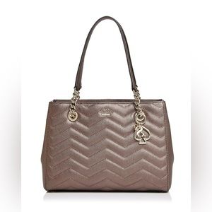 Kate Spade New York Reese Park Small Courtnee Metallic Leather Shoulder Bag